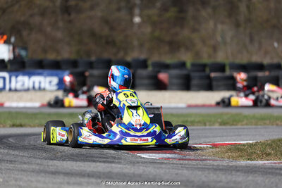 9 & 10/03/2024 : 1ère manche du Championnat du Sud au circuit d’Aigues-Vives (photos Stéphane Agnus) 2024 — karting