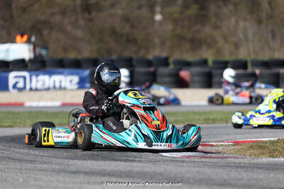9 & 10/03/2024 : 1ère manche du Championnat du Sud au circuit d’Aigues-Vives (photos Stéphane Agnus) 2024 — karting