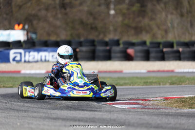 9 & 10/03/2024 : 1ère manche du Championnat du Sud au circuit d’Aigues-Vives (photos Stéphane Agnus) 2024 — karting