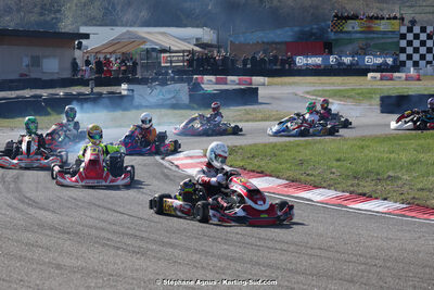 9 & 10/03/2024 : 1ère manche du Championnat du Sud au circuit d’Aigues-Vives (photos Stéphane Agnus) 2024 — karting