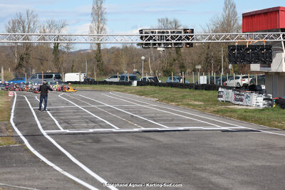9 & 10/03/2024 : 1ère manche du Championnat du Sud au circuit d’Aigues-Vives (photos Stéphane Agnus) 2024 — karting