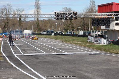 9 & 10/03/2024 : 1ère manche du Championnat du Sud au circuit d’Aigues-Vives (photos Stéphane Agnus) 2024 — karting