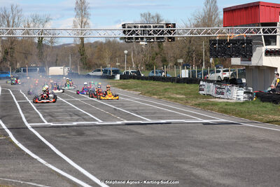 9 & 10/03/2024 : 1ère manche du Championnat du Sud au circuit d’Aigues-Vives (photos Stéphane Agnus) 2024 — karting