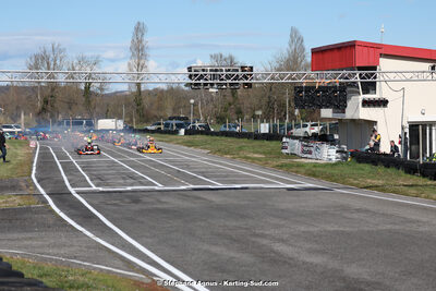 9 & 10/03/2024 : 1ère manche du Championnat du Sud au circuit d’Aigues-Vives (photos Stéphane Agnus) 2024 — karting