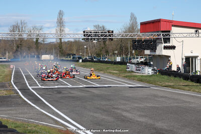 9 & 10/03/2024 : 1ère manche du Championnat du Sud au circuit d’Aigues-Vives (photos Stéphane Agnus) 2024 — karting