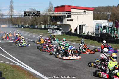 9 & 10/03/2024 : 1ère manche du Championnat du Sud au circuit d’Aigues-Vives (photos Stéphane Agnus) 2024 — karting