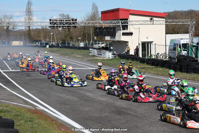 9 & 10/03/2024 : 1ère manche du Championnat du Sud au circuit d’Aigues-Vives (photos Stéphane Agnus) 2024 — karting