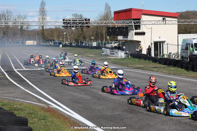 9 & 10/03/2024 : 1ère manche du Championnat du Sud au circuit d’Aigues-Vives (photos Stéphane Agnus) 2024 — karting