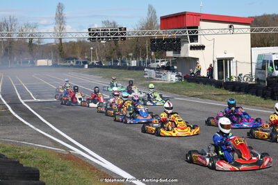 9 & 10/03/2024 : 1ère manche du Championnat du Sud au circuit d’Aigues-Vives (photos Stéphane Agnus) 2024 — karting