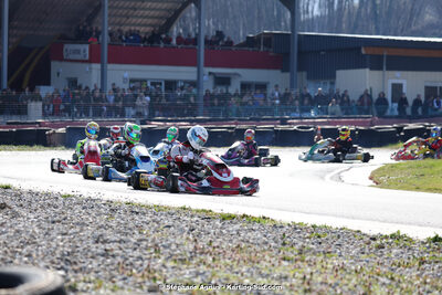 9 & 10/03/2024 : 1ère manche du Championnat du Sud au circuit d’Aigues-Vives (photos Stéphane Agnus) 2024 — karting