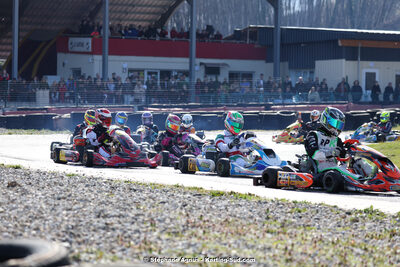 9 & 10/03/2024 : 1ère manche du Championnat du Sud au circuit d’Aigues-Vives (photos Stéphane Agnus) 2024 — karting