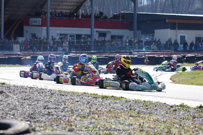 9 & 10/03/2024 : 1ère manche du Championnat du Sud au circuit d’Aigues-Vives (photos Stéphane Agnus) 2024 — karting