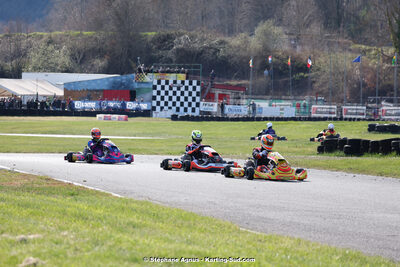 9 & 10/03/2024 : 1ère manche du Championnat du Sud au circuit d’Aigues-Vives (photos Stéphane Agnus) 2024 — karting