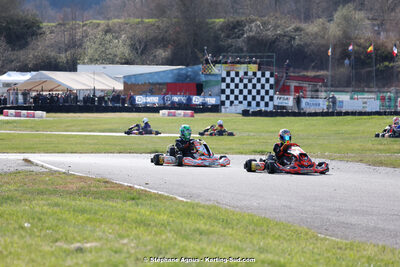 9 & 10/03/2024 : 1ère manche du Championnat du Sud au circuit d’Aigues-Vives (photos Stéphane Agnus) 2024 — karting