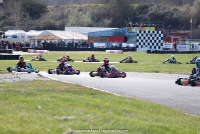 9 & 10/03/2024 : 1ère manche du Championnat du Sud au circuit d’Aigues-Vives (photos Stéphane Agnus) 2024 — karting