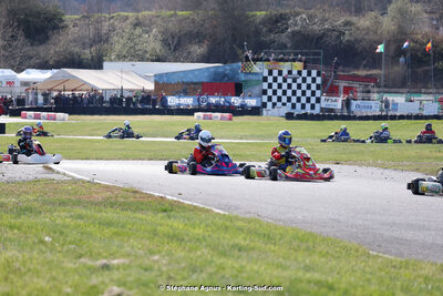 9 & 10/03/2024 : 1ère manche du Championnat du Sud au circuit d’Aigues-Vives (photos Stéphane Agnus) 2024 — karting