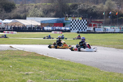 9 & 10/03/2024 : 1ère manche du Championnat du Sud au circuit d’Aigues-Vives (photos Stéphane Agnus) 2024 — karting