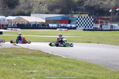 9 & 10/03/2024 : 1ère manche du Championnat du Sud au circuit d’Aigues-Vives (photos Stéphane Agnus) 2024 — karting
