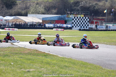 9 & 10/03/2024 : 1ère manche du Championnat du Sud au circuit d’Aigues-Vives (photos Stéphane Agnus) 2024 — karting