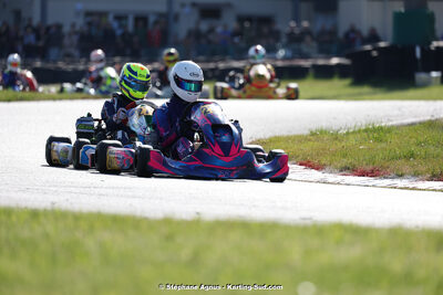 9 & 10/03/2024 : 1ère manche du Championnat du Sud au circuit d’Aigues-Vives (photos Stéphane Agnus) 2024 — karting