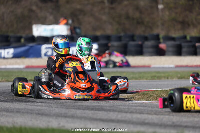 9 & 10/03/2024 : 1ère manche du Championnat du Sud au circuit d’Aigues-Vives (photos Stéphane Agnus) 2024 — karting