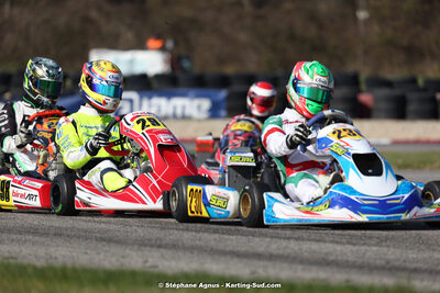 9 & 10/03/2024 : 1ère manche du Championnat du Sud au circuit d’Aigues-Vives (photos Stéphane Agnus) 2024 — karting