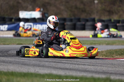 9 & 10/03/2024 : 1ère manche du Championnat du Sud au circuit d’Aigues-Vives (photos Stéphane Agnus) 2024 — karting