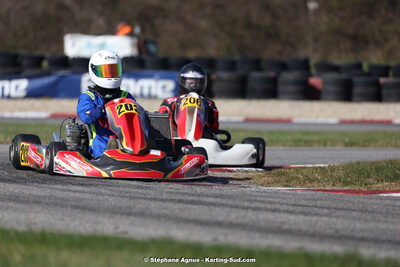9 & 10/03/2024 : 1ère manche du Championnat du Sud au circuit d’Aigues-Vives (photos Stéphane Agnus) 2024 — karting