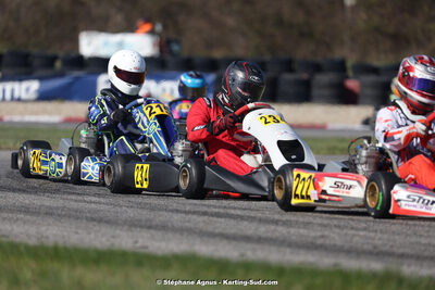 9 & 10/03/2024 : 1ère manche du Championnat du Sud au circuit d’Aigues-Vives (photos Stéphane Agnus) 2024 — karting