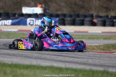 9 & 10/03/2024 : 1ère manche du Championnat du Sud au circuit d’Aigues-Vives (photos Stéphane Agnus) 2024 — karting