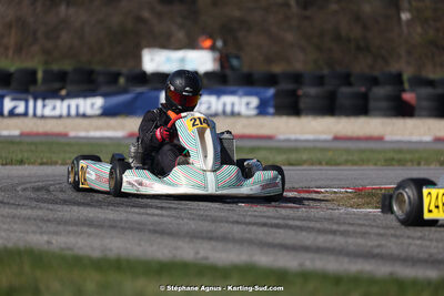 9 & 10/03/2024 : 1ère manche du Championnat du Sud au circuit d’Aigues-Vives (photos Stéphane Agnus) 2024 — karting
