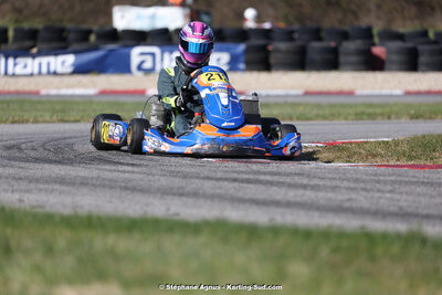 9 & 10/03/2024 : 1ère manche du Championnat du Sud au circuit d’Aigues-Vives (photos Stéphane Agnus) 2024 — karting