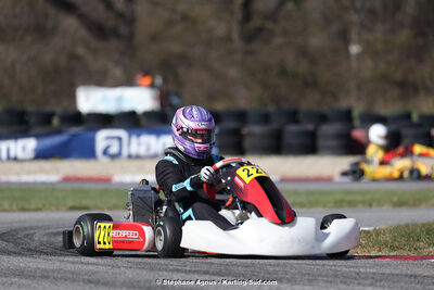 9 & 10/03/2024 : 1ère manche du Championnat du Sud au circuit d’Aigues-Vives (photos Stéphane Agnus) 2024 — karting