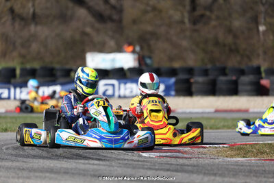9 & 10/03/2024 : 1ère manche du Championnat du Sud au circuit d’Aigues-Vives (photos Stéphane Agnus) 2024 — karting