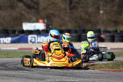 9 & 10/03/2024 : 1ère manche du Championnat du Sud au circuit d’Aigues-Vives (photos Stéphane Agnus) 2024 — karting