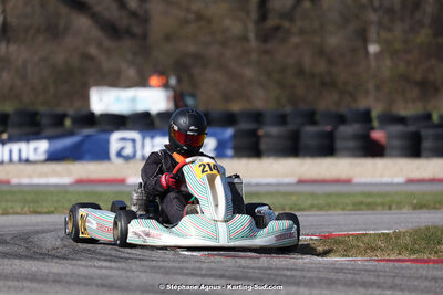 9 & 10/03/2024 : 1ère manche du Championnat du Sud au circuit d’Aigues-Vives (photos Stéphane Agnus) 2024 — karting