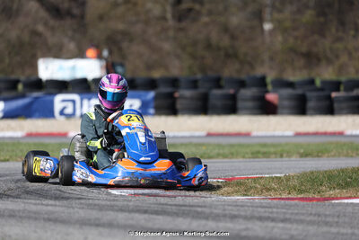 9 & 10/03/2024 : 1ère manche du Championnat du Sud au circuit d’Aigues-Vives (photos Stéphane Agnus) 2024 — karting