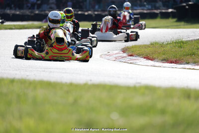 9 & 10/03/2024 : 1ère manche du Championnat du Sud au circuit d’Aigues-Vives (photos Stéphane Agnus) 2024 — karting
