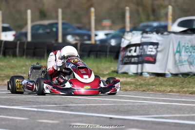 9 & 10/03/2024 : 1ère manche du Championnat du Sud au circuit d’Aigues-Vives (photos Stéphane Agnus) 2024 — karting