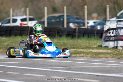 9 & 10/03/2024 : 1ère manche du Championnat du Sud au circuit d’Aigues-Vives (photos Stéphane Agnus) 2024 — karting
