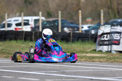 9 & 10/03/2024 : 1ère manche du Championnat du Sud au circuit d’Aigues-Vives (photos Stéphane Agnus) 2024 — karting