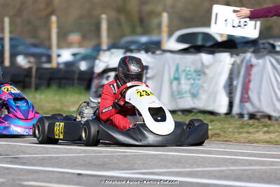 9 & 10/03/2024 : 1ère manche du Championnat du Sud au circuit d’Aigues-Vives (photos Stéphane Agnus) 2024 — karting