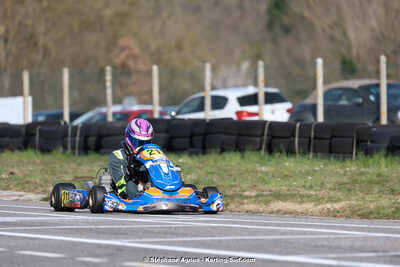 9 & 10/03/2024 : 1ère manche du Championnat du Sud au circuit d’Aigues-Vives (photos Stéphane Agnus) 2024 — karting