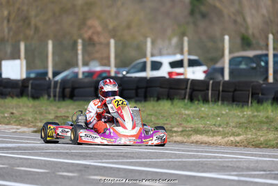 9 & 10/03/2024 : 1ère manche du Championnat du Sud au circuit d’Aigues-Vives (photos Stéphane Agnus) 2024 — karting