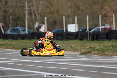 9 & 10/03/2024 : 1ère manche du Championnat du Sud au circuit d’Aigues-Vives (photos Stéphane Agnus) 2024 — karting