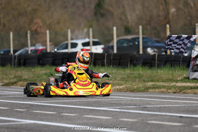 9 & 10/03/2024 : 1ère manche du Championnat du Sud au circuit d’Aigues-Vives (photos Stéphane Agnus) 2024 — karting