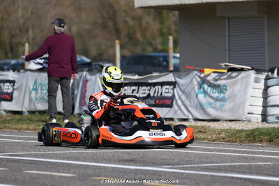 9 & 10/03/2024 : 1ère manche du Championnat du Sud au circuit d’Aigues-Vives (photos Stéphane Agnus) 2024 — karting