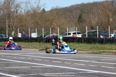 9 & 10/03/2024 : 1ère manche du Championnat du Sud au circuit d’Aigues-Vives (photos Stéphane Agnus) 2024 — karting