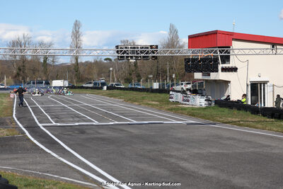 9 & 10/03/2024 : 1ère manche du Championnat du Sud au circuit d’Aigues-Vives (photos Stéphane Agnus) 2024 — karting