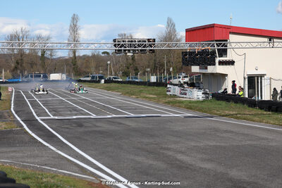 9 & 10/03/2024 : 1ère manche du Championnat du Sud au circuit d’Aigues-Vives (photos Stéphane Agnus) 2024 — karting